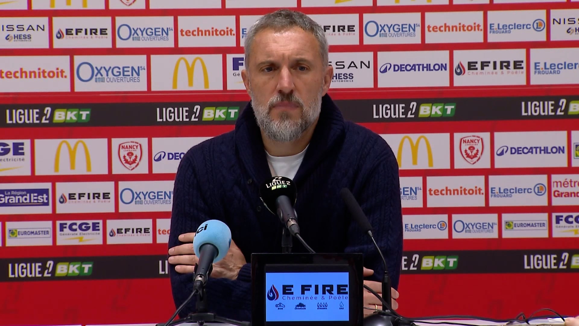 AS Nancy Lorraine 2-0 SC Bastia : Cunfarenza di stampa di dopu scontru di Benoît Tavenot