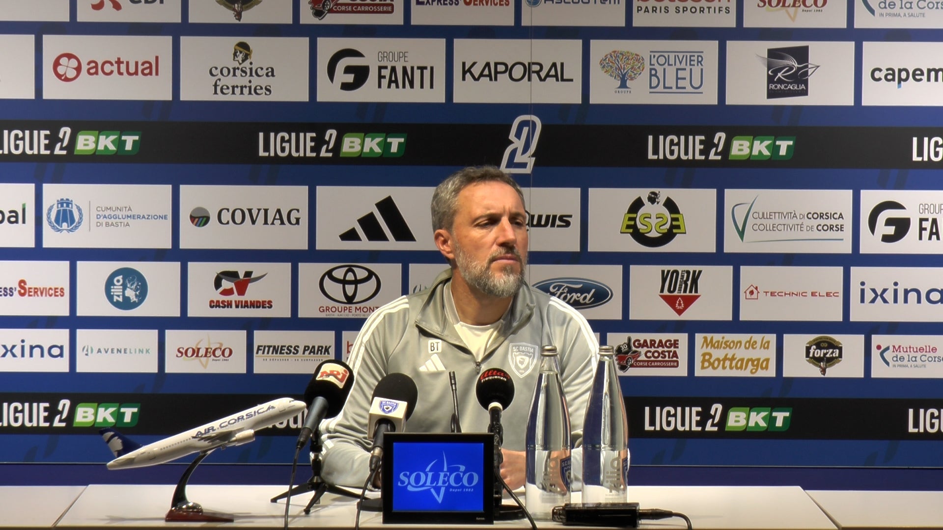 J20 | SC Bastia - Pau FC: A Cunfarenza di stampa di Benoît Tavenot