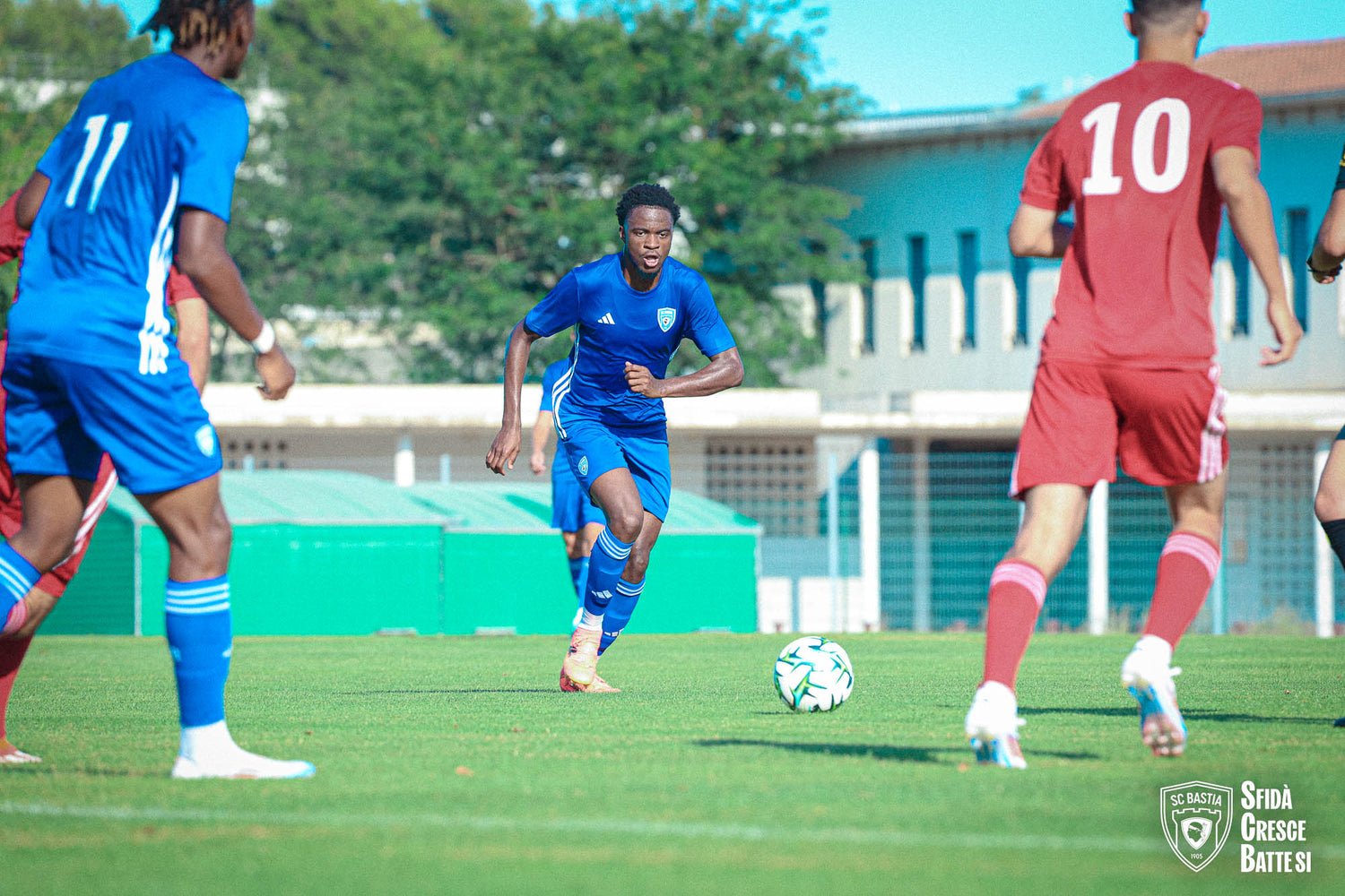 Écharpe SCB Sporting Club Bastia - Testa Mora Bandera - Corse