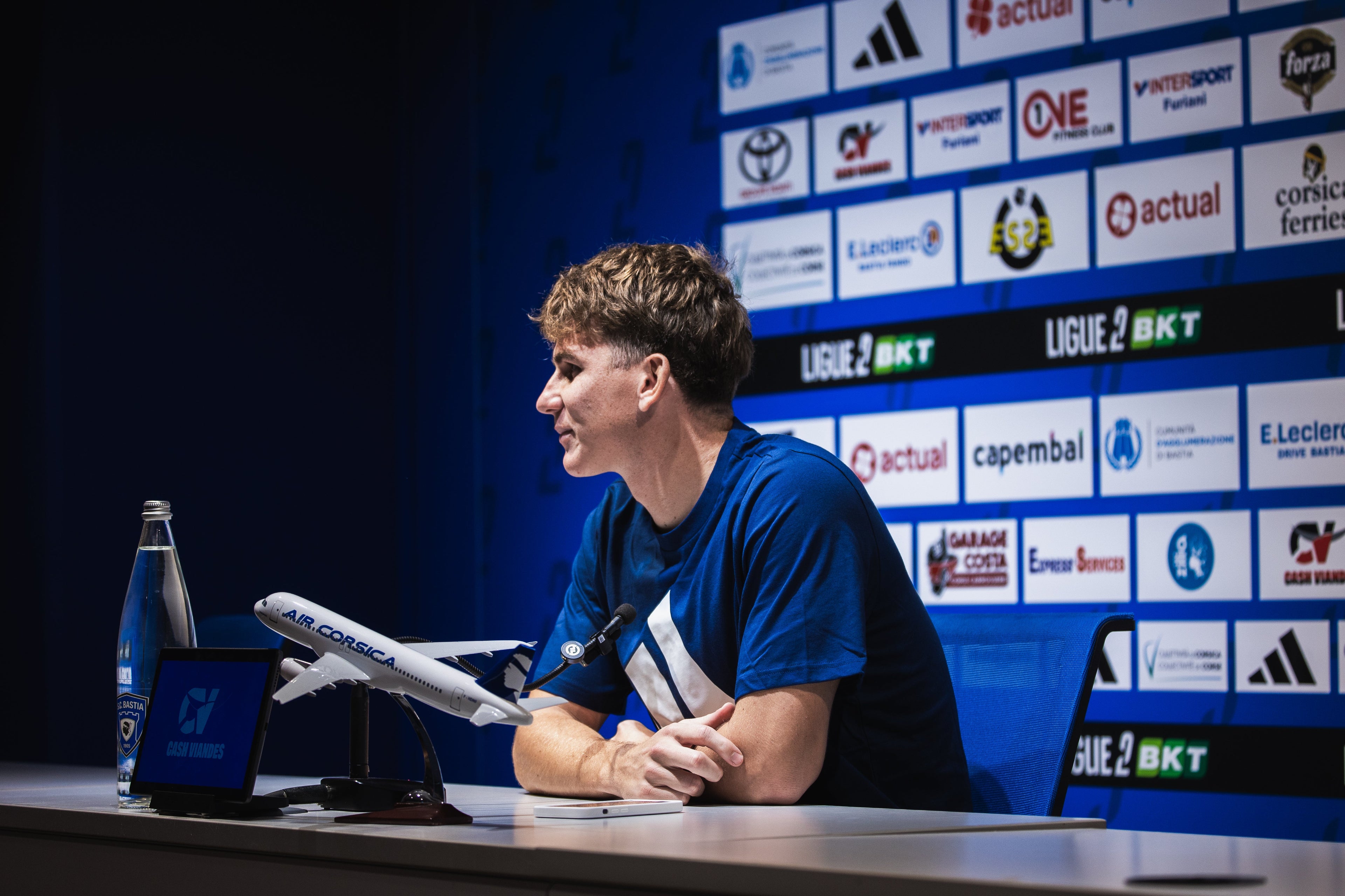 ESTAC Troyes - SC Bastia : A cunfarenza di stampa di Florian Bohnert