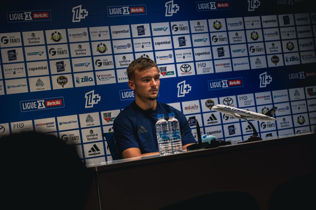BASTIA-AMIENS | CUNF. DI STAMPA | CLÉO MÉLIÈRES