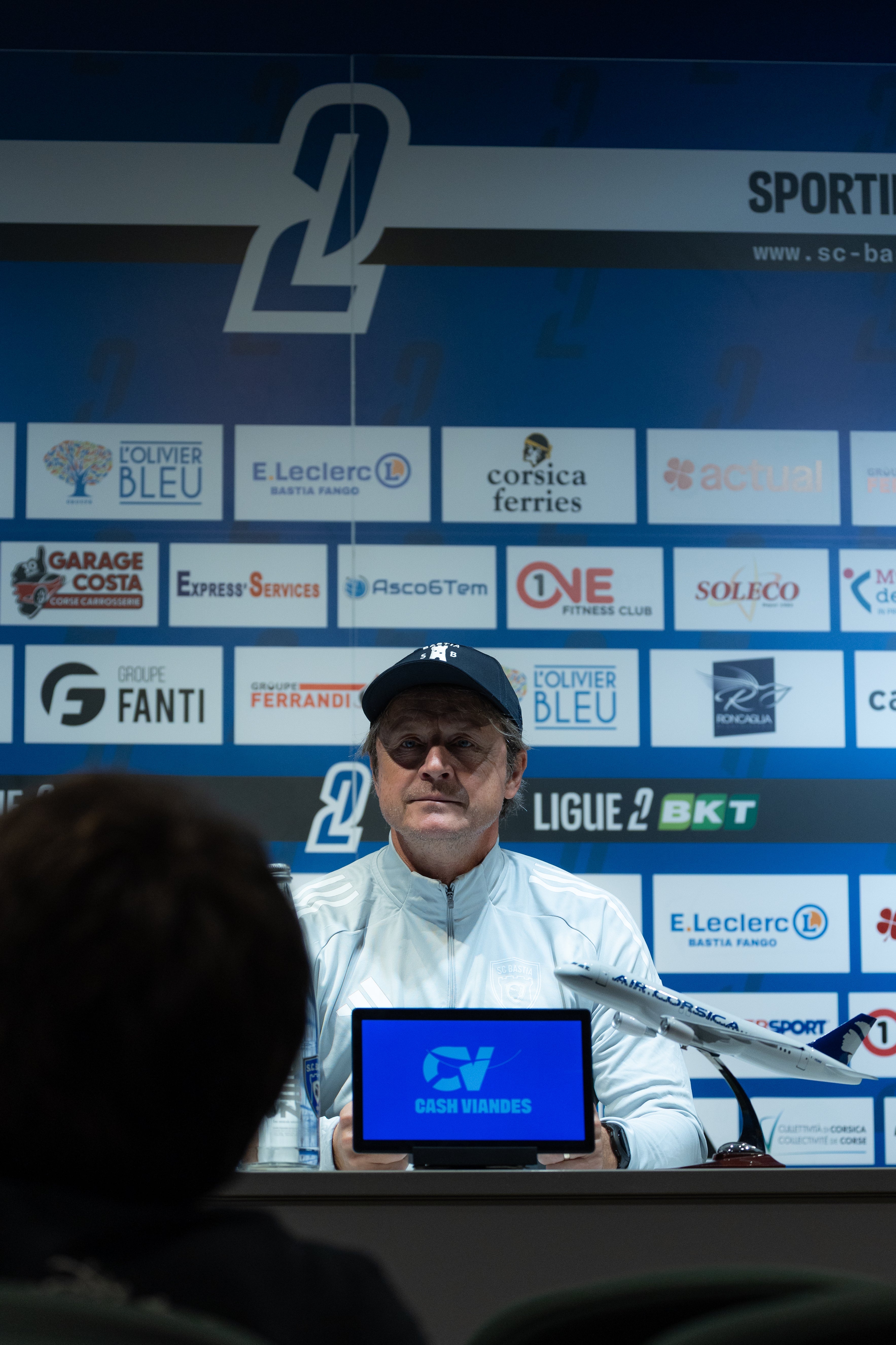 GSI Pontivy - SC Bastia : Cunfarenza di stampa di Réginald Ray