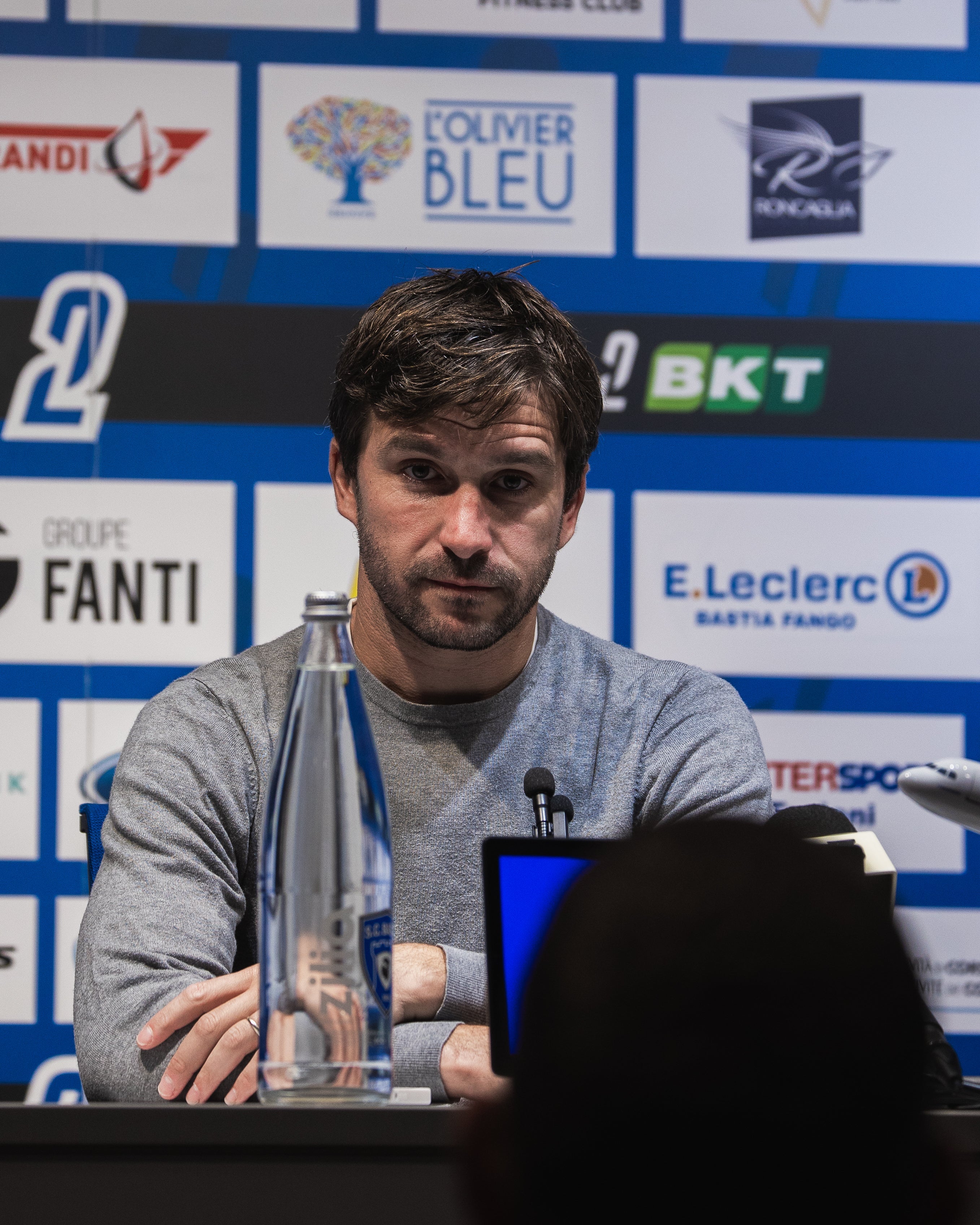 US Château-Malo - SC Bastia : A cunfarenza di stampa di Michel Moretti