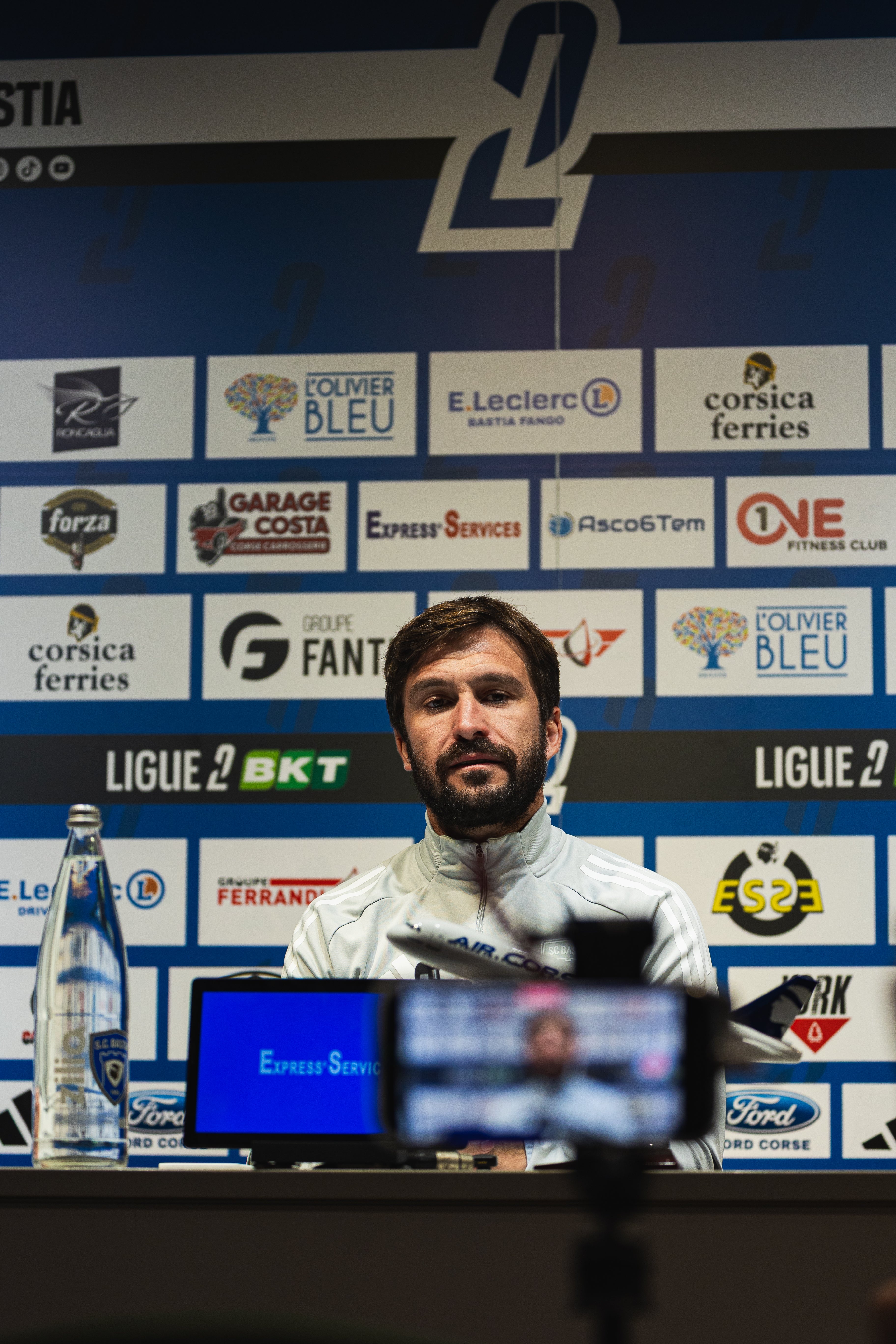 SC Bastia - Stade de Reims : A cunfarenza di stampa di Michel Moretti