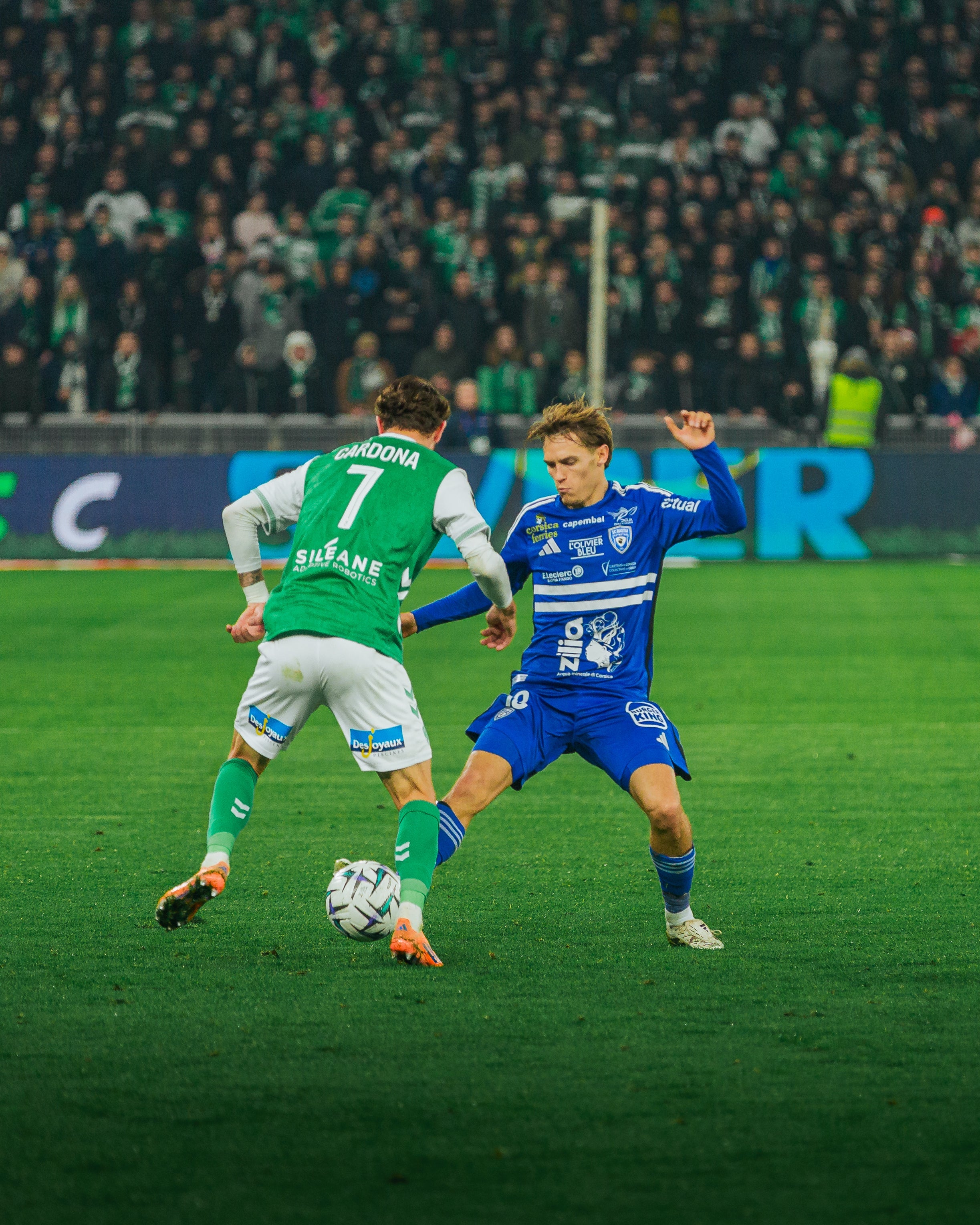 AS Saint-Etienne 2-2 SC Bastia : U Riassuntu