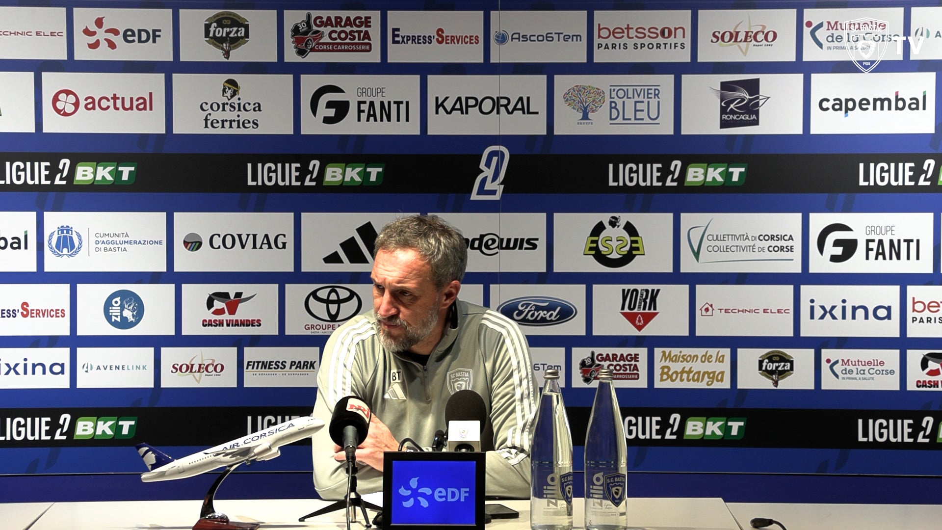 CDF (8e tour) | SC Bastia - AS Nancy Lorraine : A cunfarenza di stampa di Benoît Tavenot