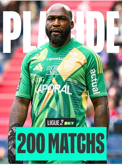 200 matchs en L2 pour Placide