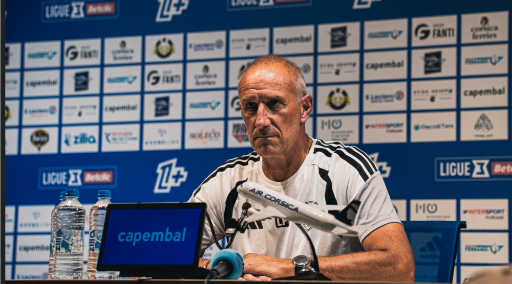 J4 : CAEN - BASTIA | CUNFARENZA DI STAMPA| Laurent Peyrelade