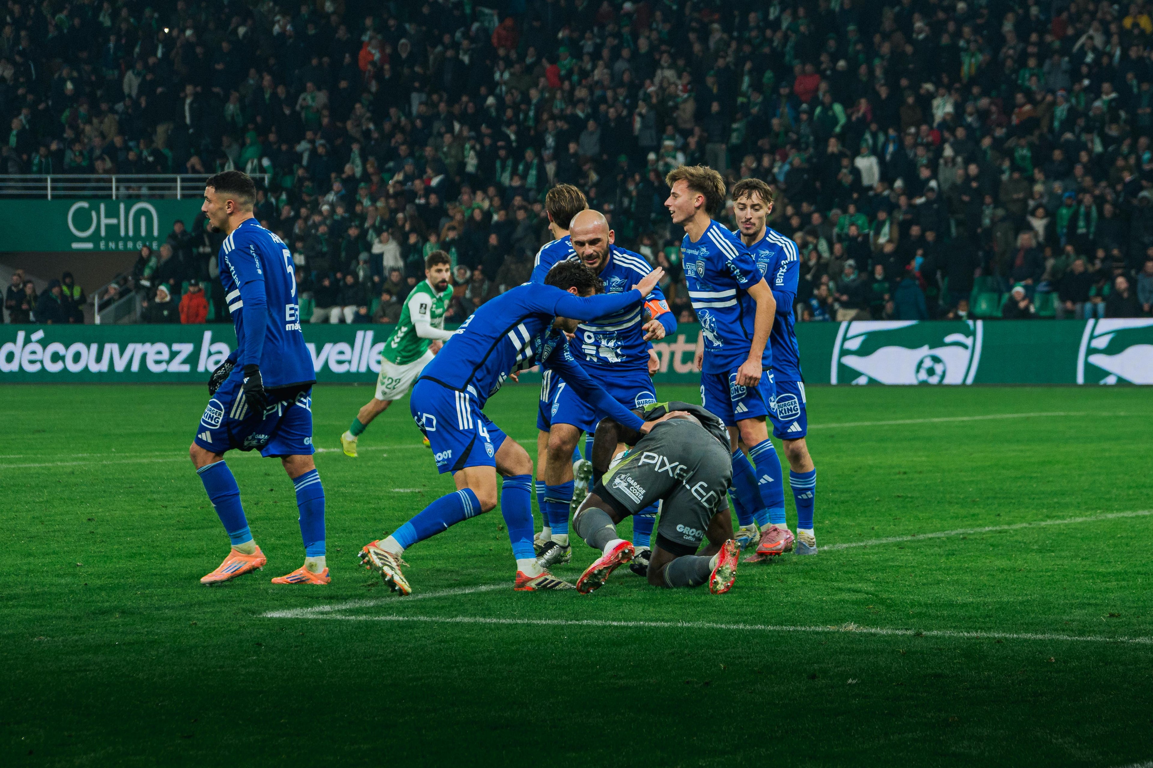 Le Sporting arrache le nul au Chaudron