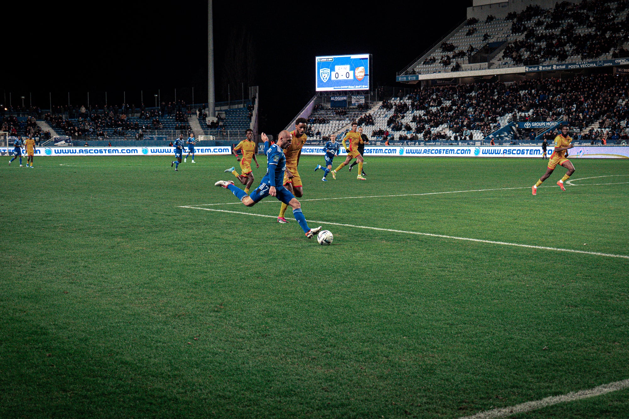 J18 | SC Bastia 0-0 Quevilly RM : Le résumé