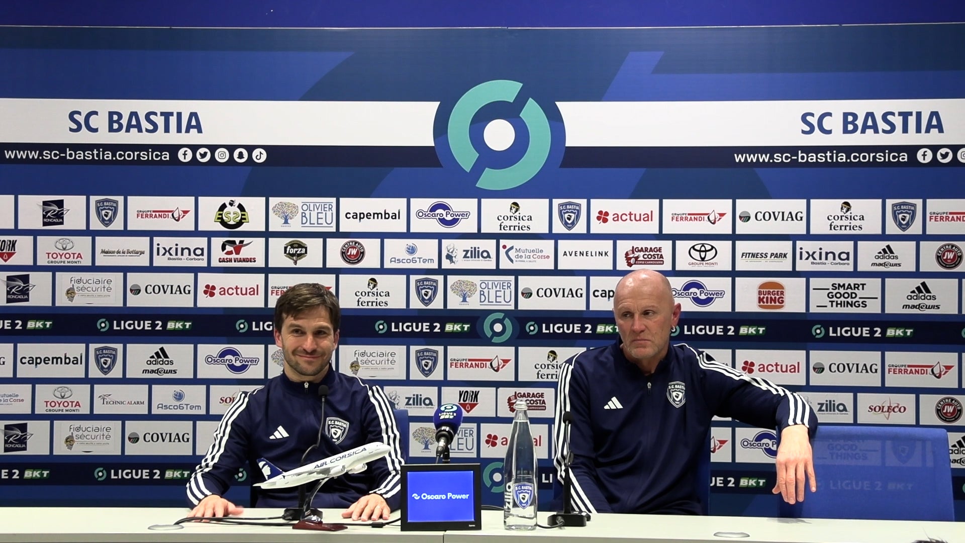 J23 | SC Bastia 1-0 AC Ajaccio : Conf. de presse de Michel Moretti et Lilian Laslandes