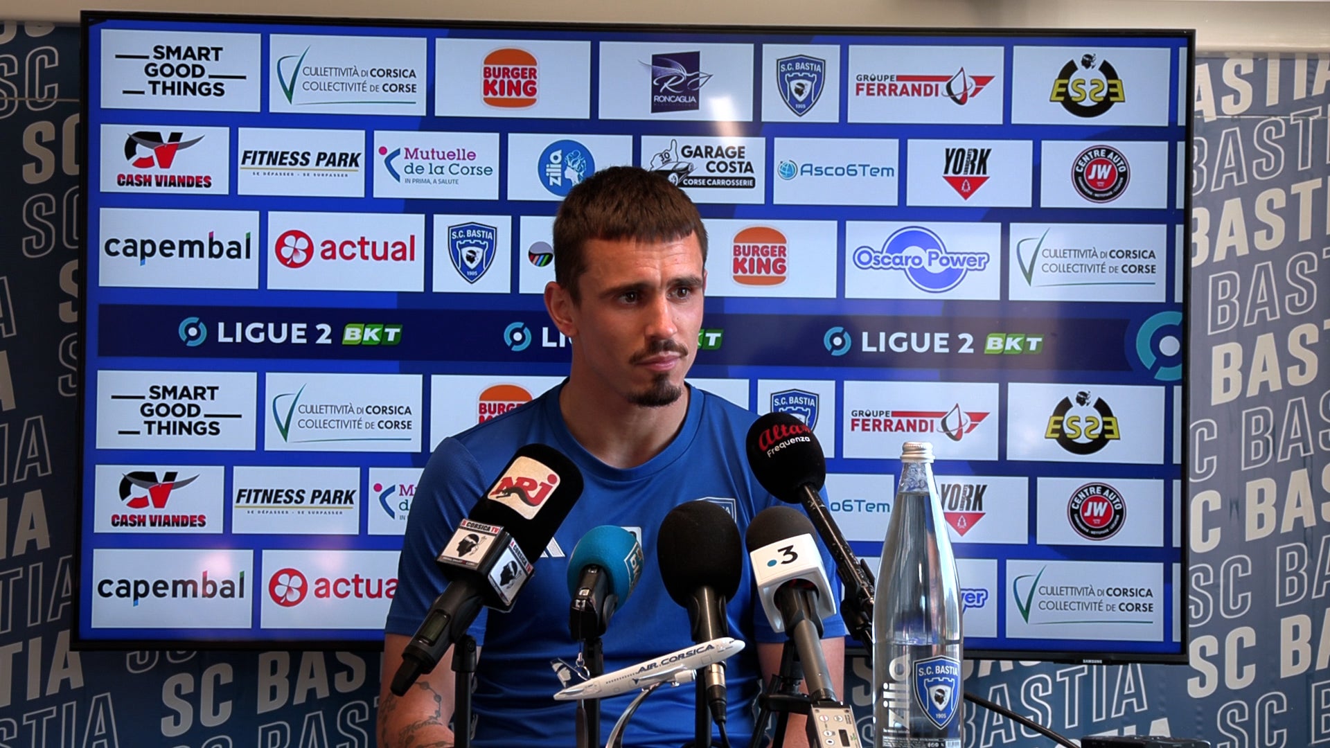 J21 | SC Bastia - SM Caen : Conf. de presse d'avant match de Migouel Alfarela