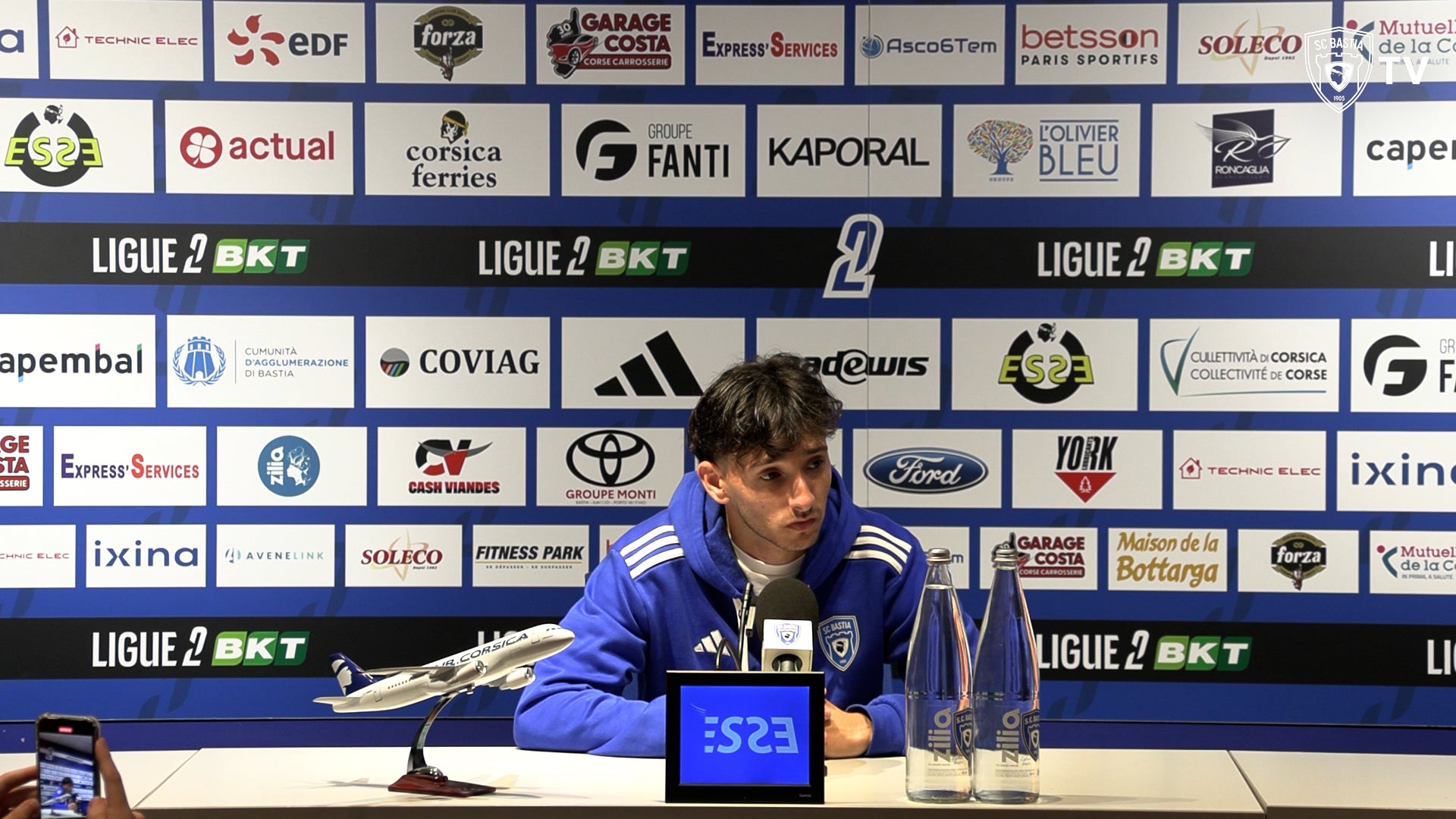 J12 | SM Caen - SC Bastia : A Cunfarenza di stampa di Lisandru Tramoni