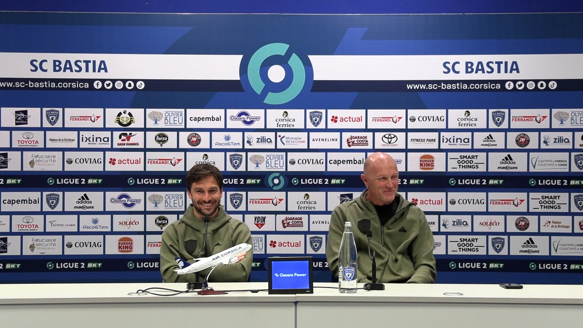 J25 | SC Bastia - Rodez AF : Conf. de presse d'avant match de Michel Moretti et Lilian Laslandes