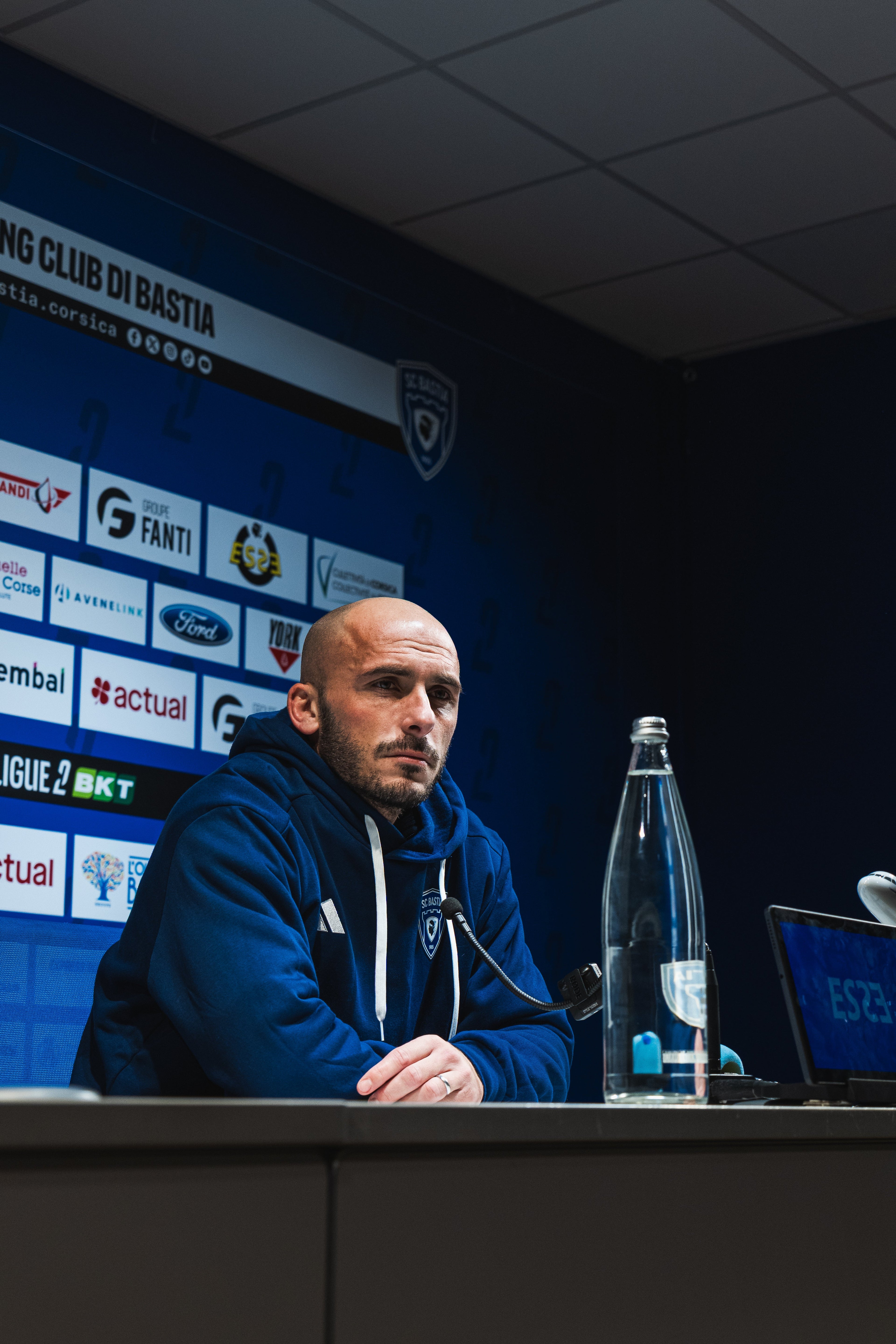 SC Bastia - Stade de Reims : Cunfarenza di stampa di Christophe Vincent