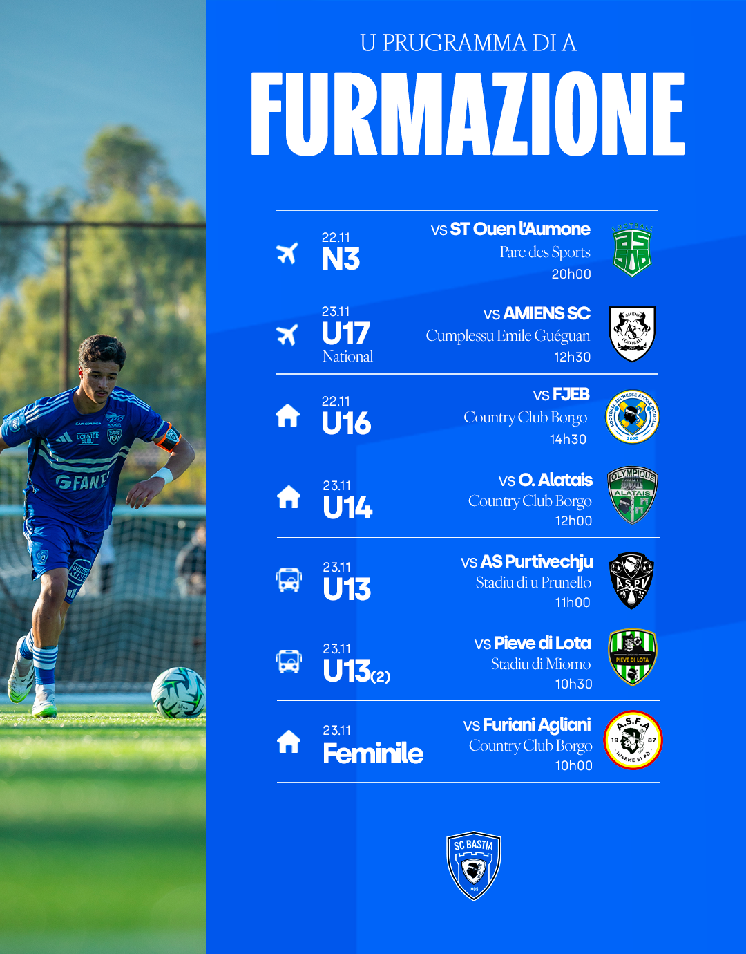 U Prugramme di a furmazione