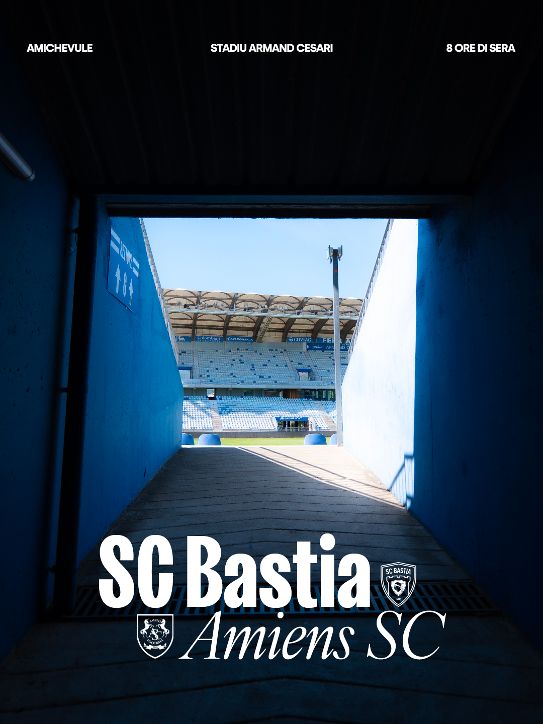 Scontru amichevule : SC Bastia - Amiens SC