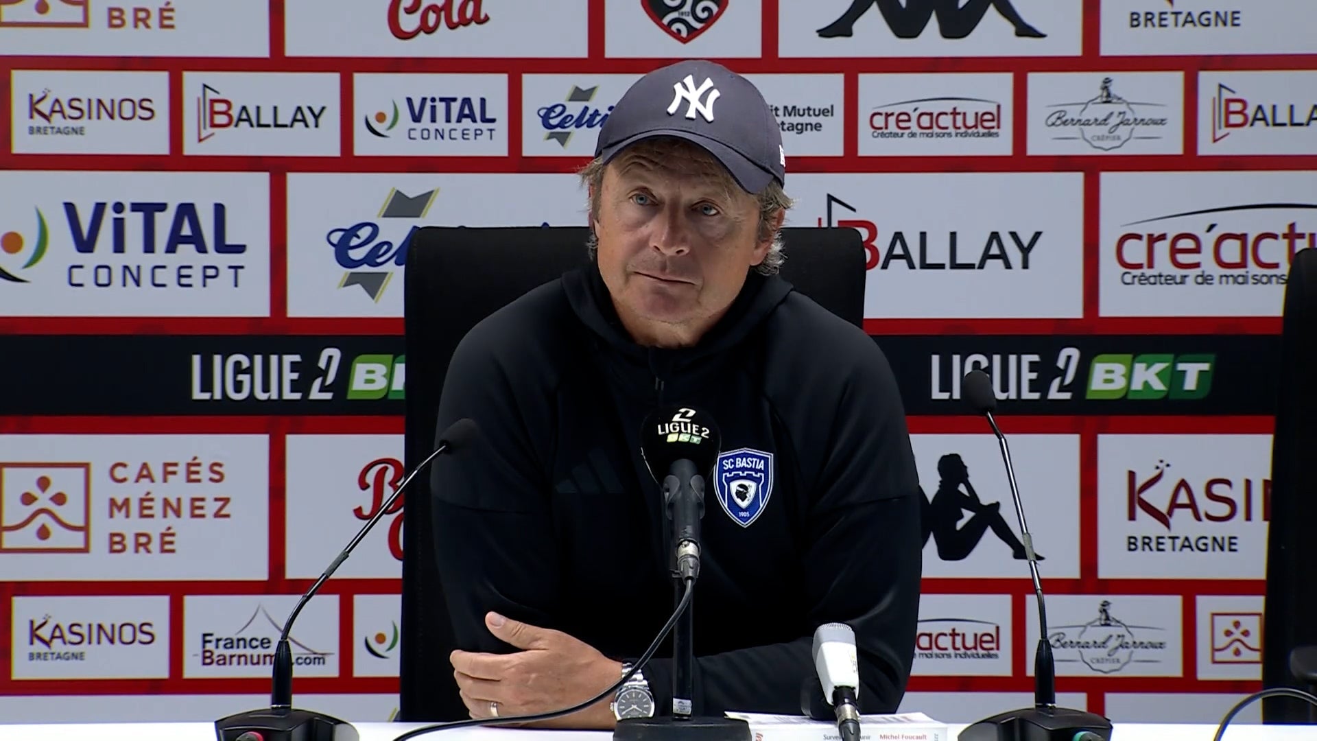 EA Guingamp 0-1 SC Bastia : A Cunfarenza di stampa di dopu scontru di Reginald Ray