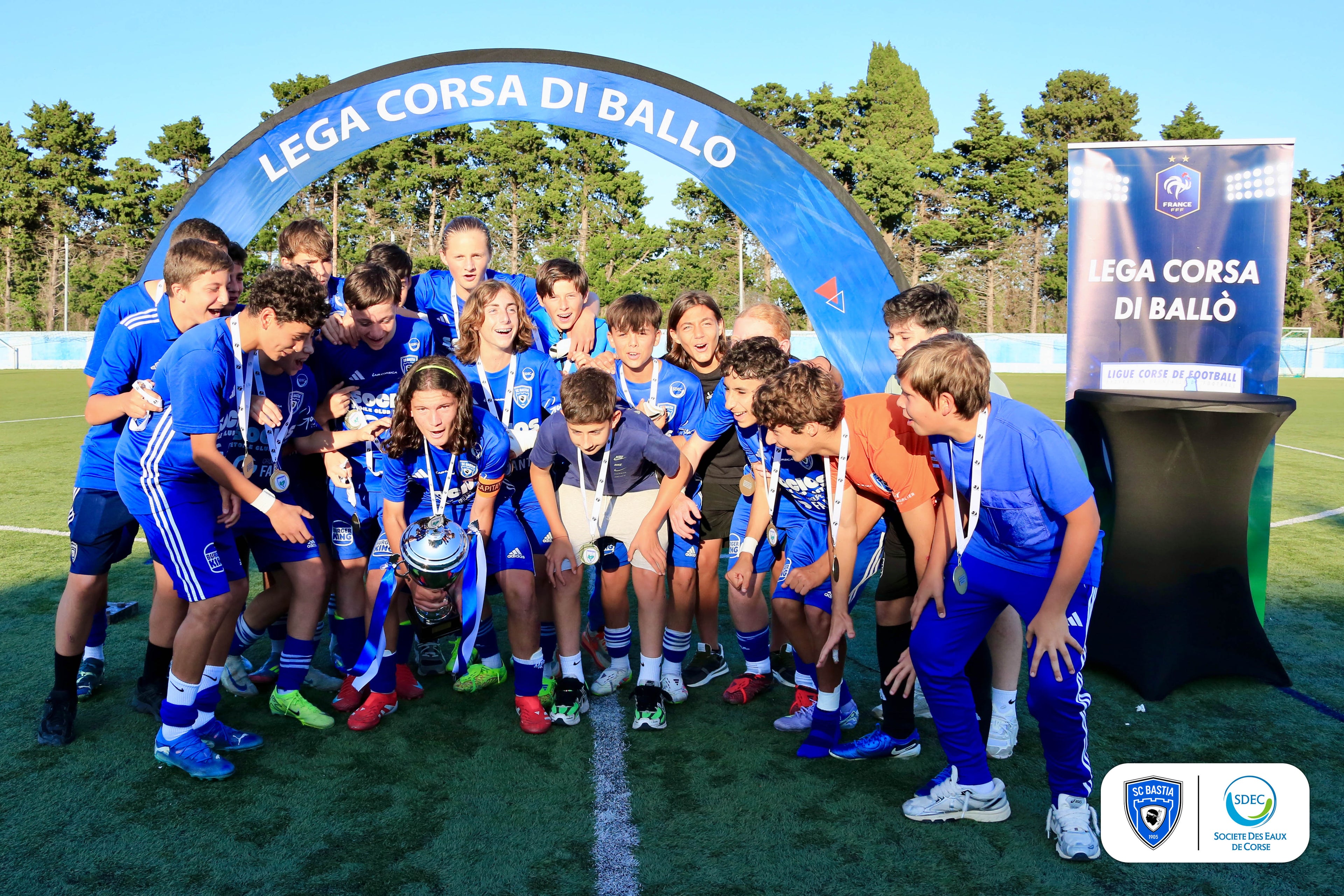 Nos U14 remportent la Coupe de Corse !