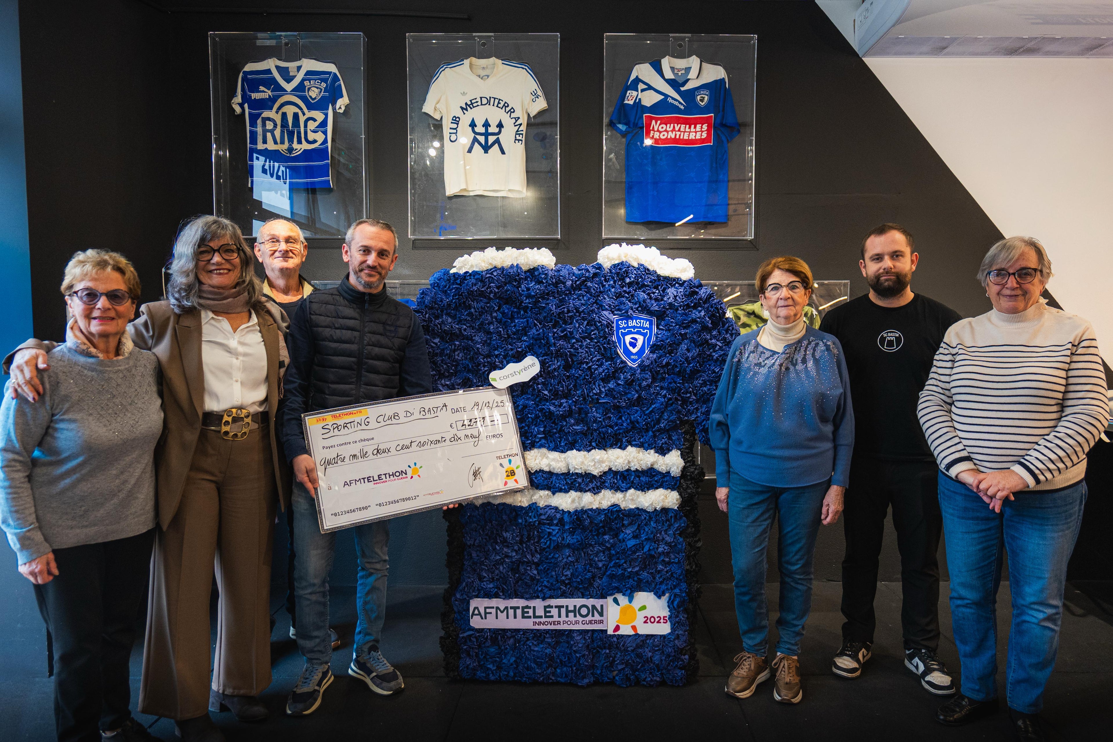 U Sporting à fiancu à u Téléthon