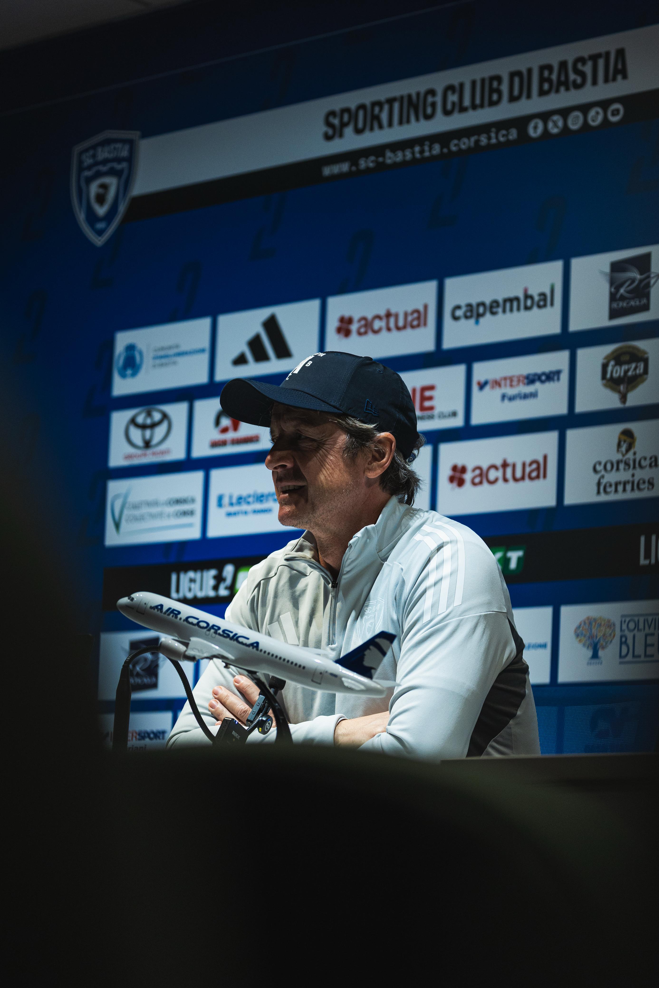 USL Dunkerque - SC Bastia : Cunfarenza di stampa di Réginald Ray