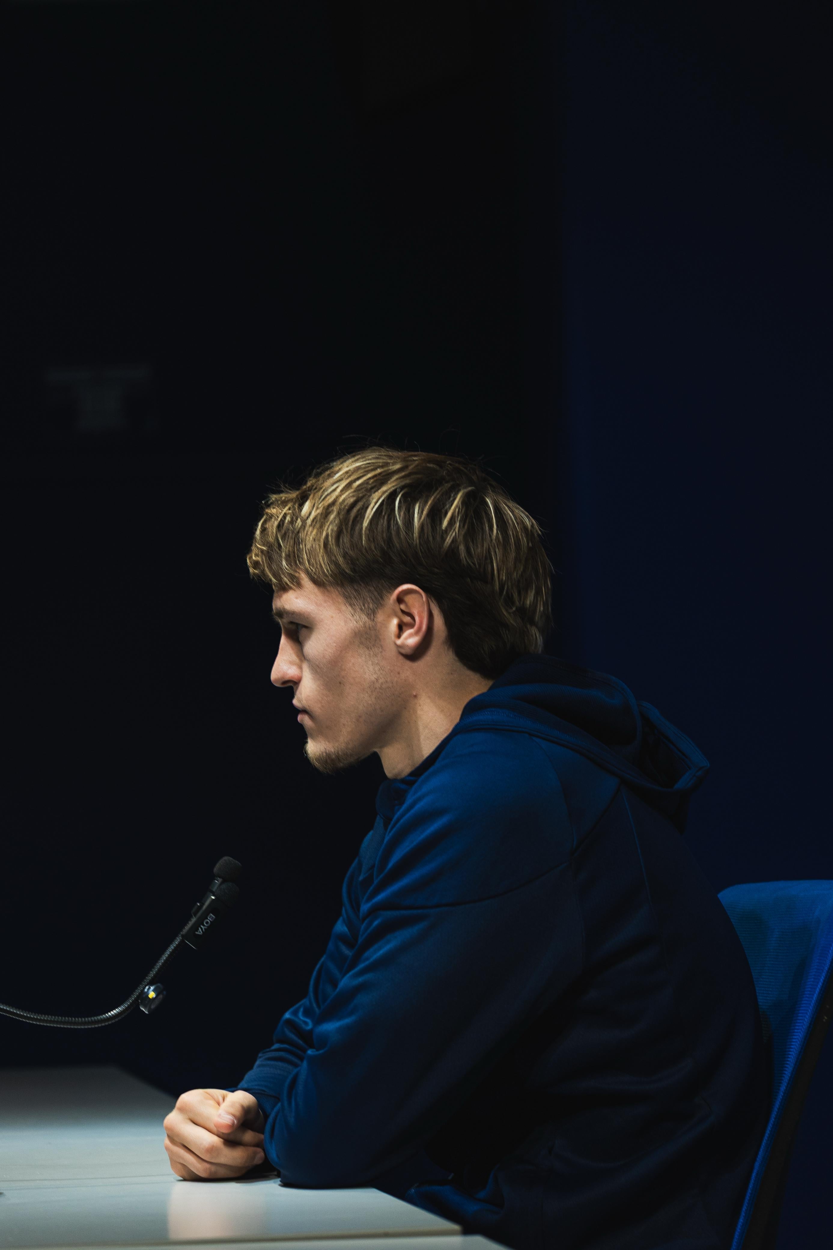 USL Dunkerque - SC Bastia : Cunfarenza di stampa di Tom Ducrocq