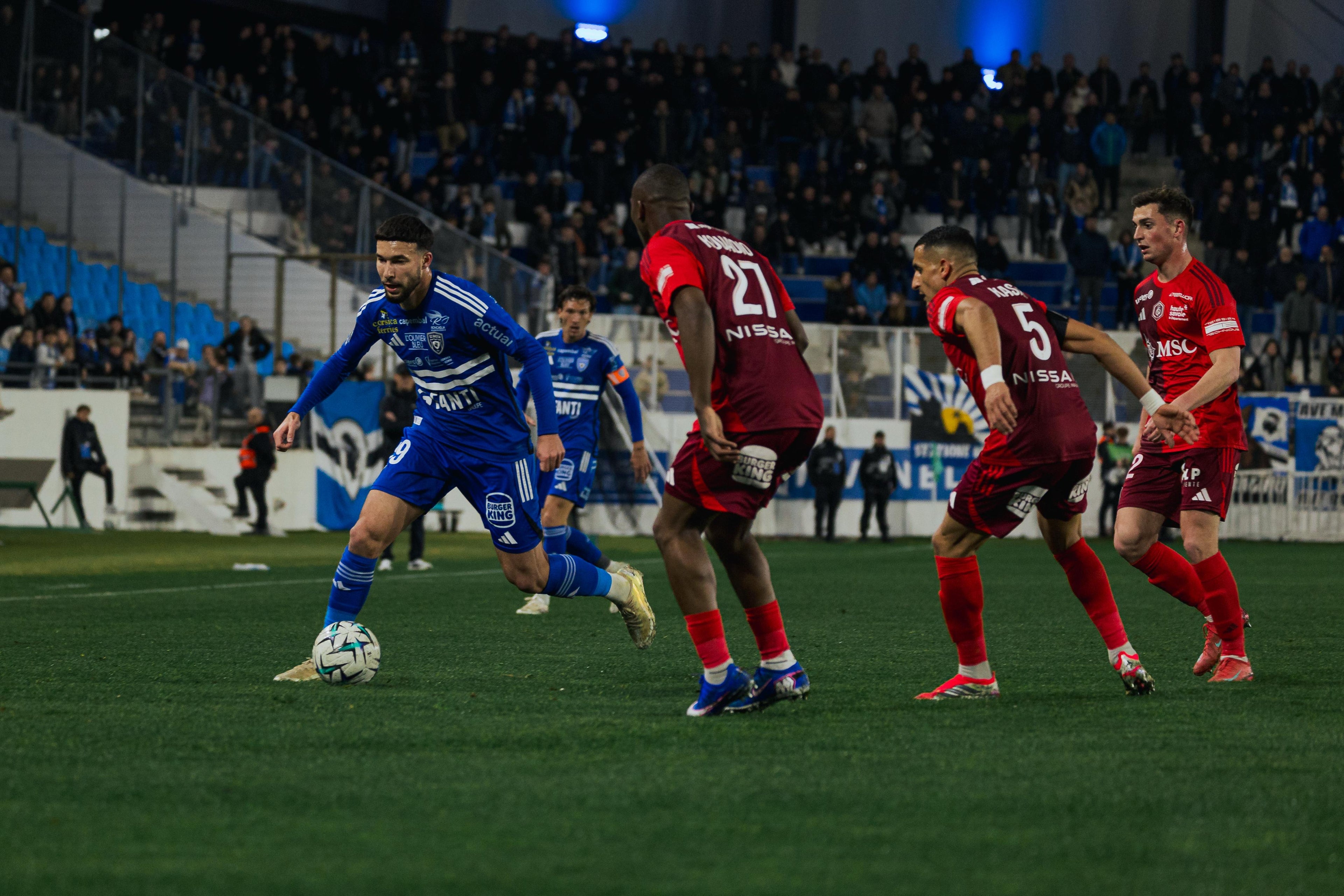 Bastia 0-2 Annecy