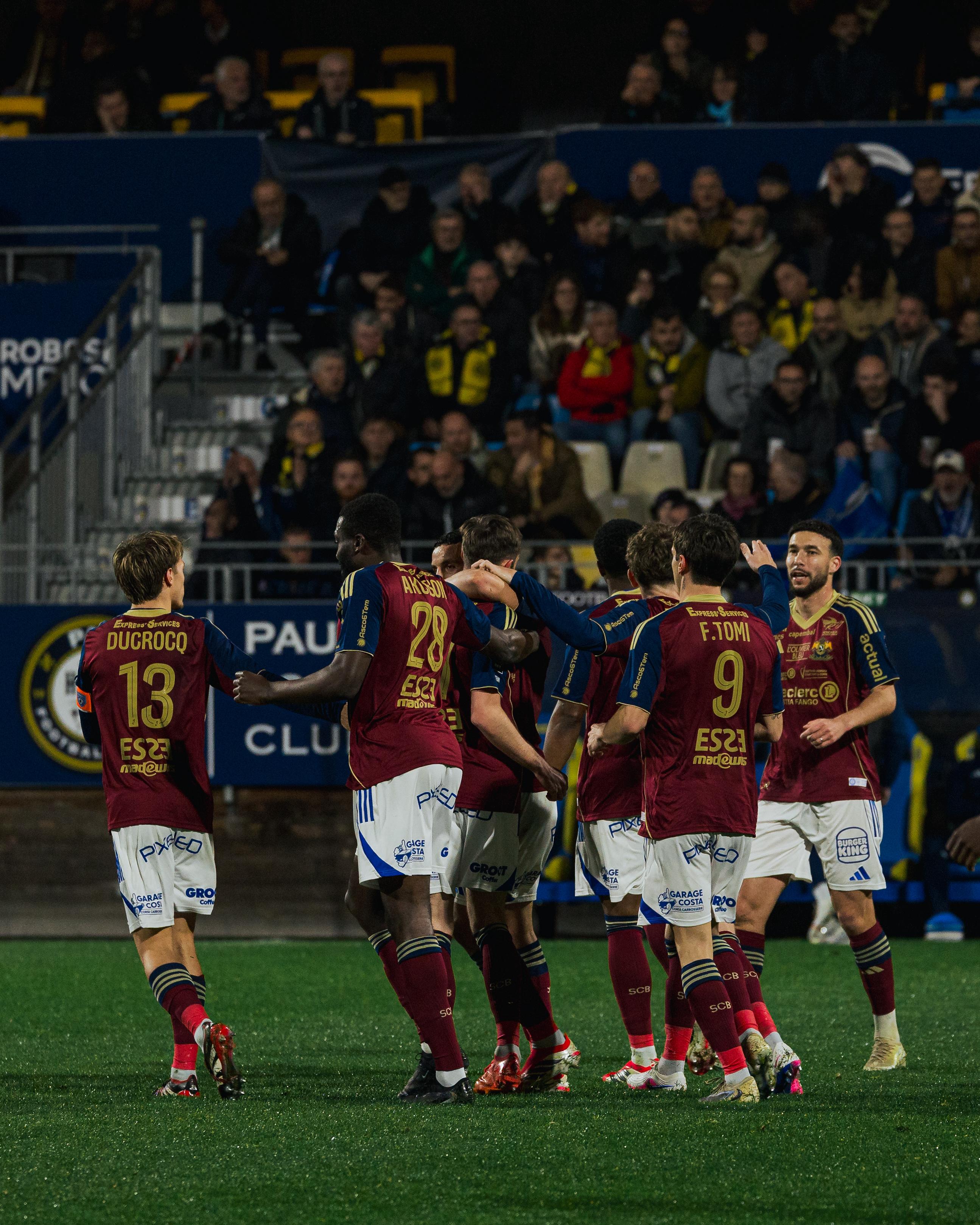 PAU FC 2-2 SC BASTIA