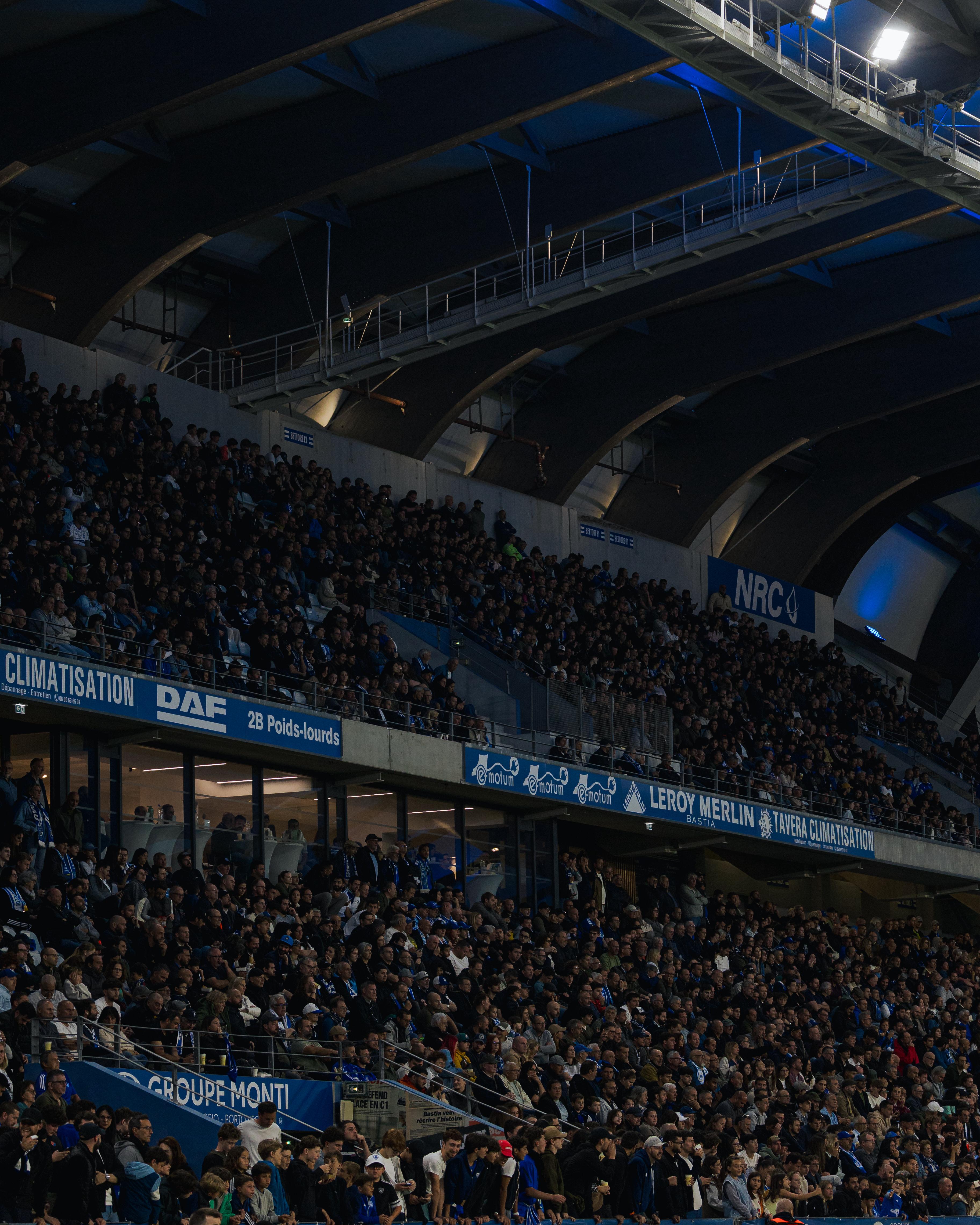 SC BASTIA - LE MANS FC : MATCH ARRETE