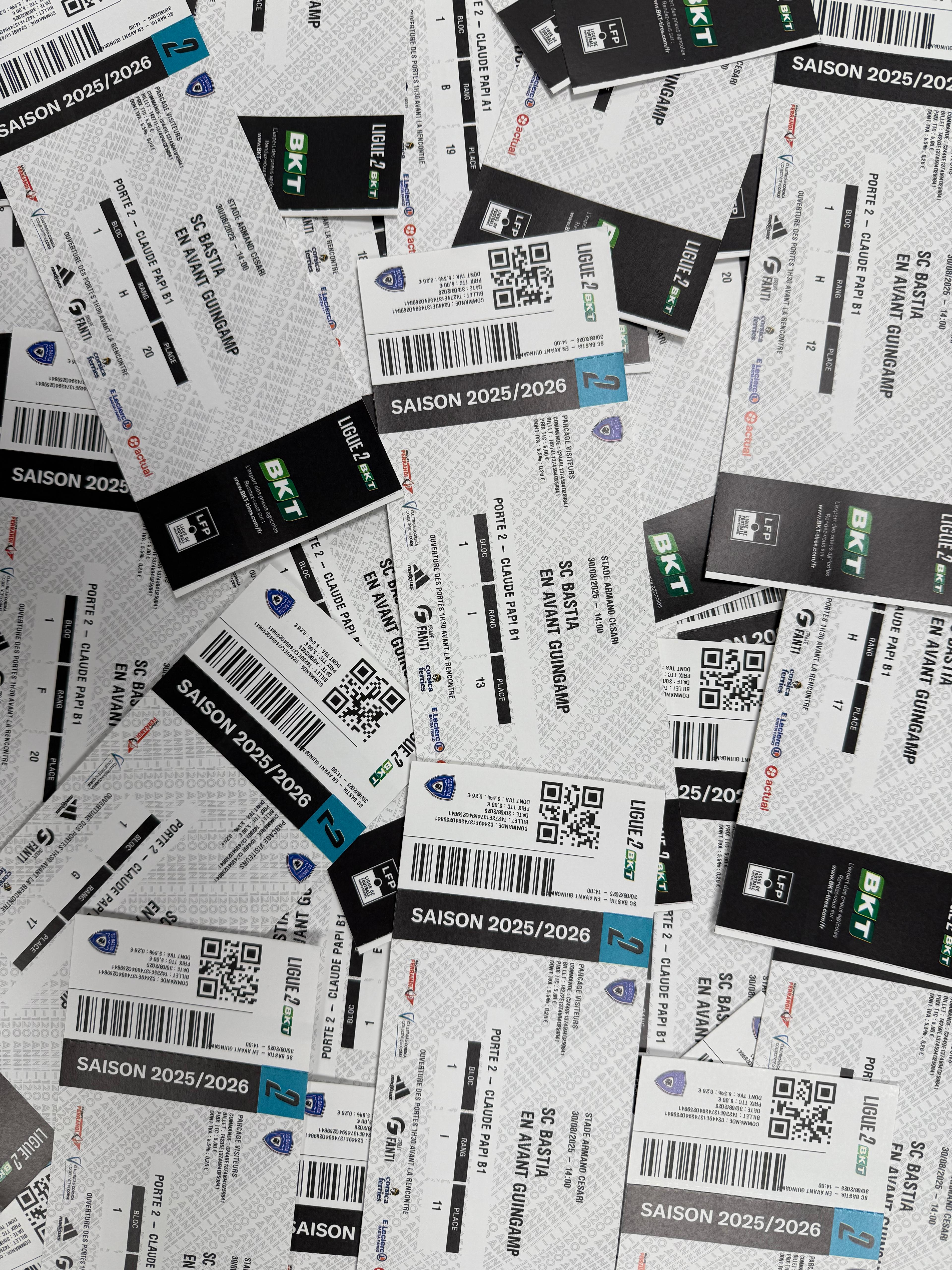 BIGLIETTERIA : G14 - SC BASTIA vs STADE DE REIMS