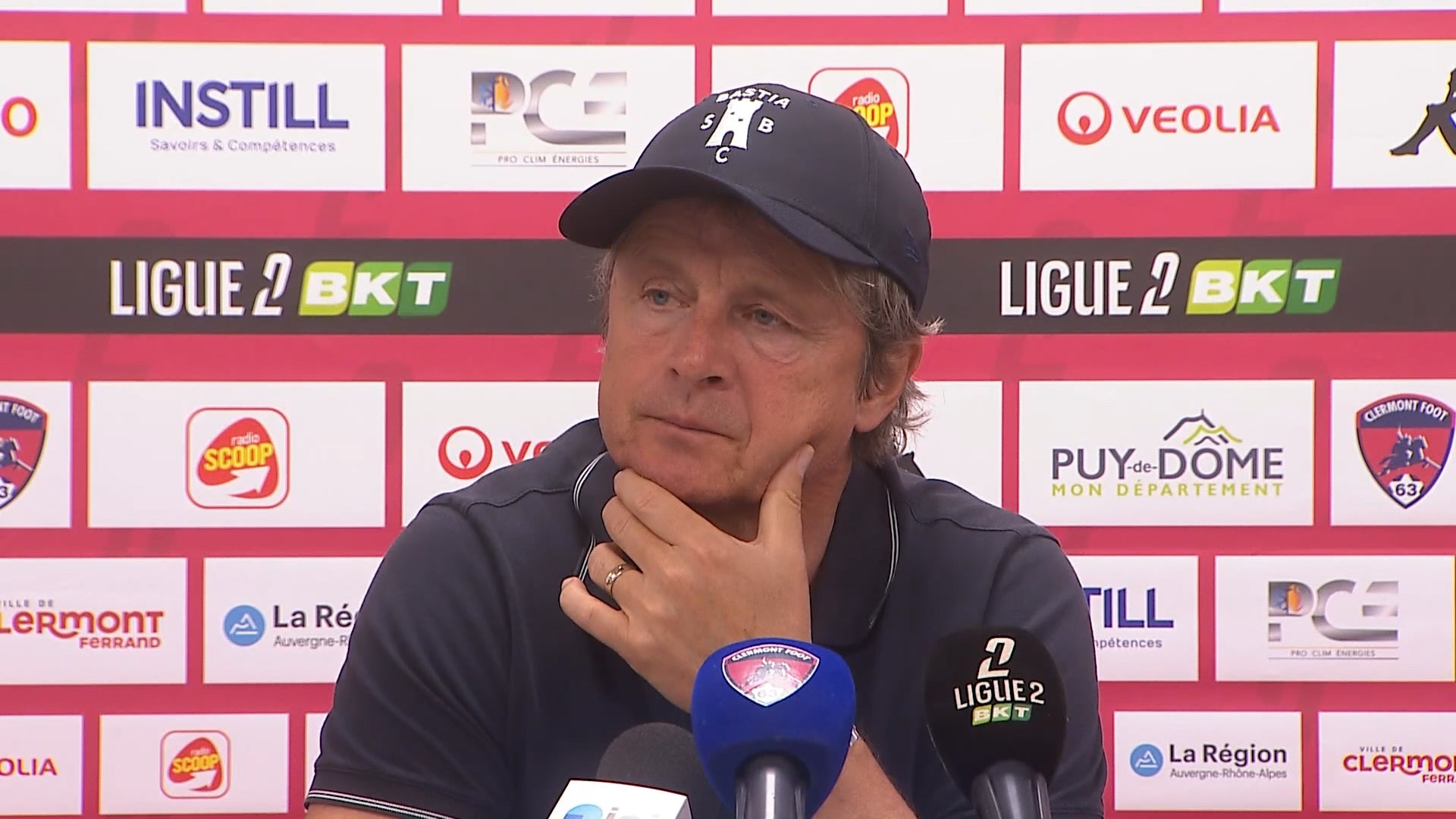 Clermont Foot 63 1-1 SC Bastia : A Cunfarenza di stampa di dopu scontru di Reginald Ray