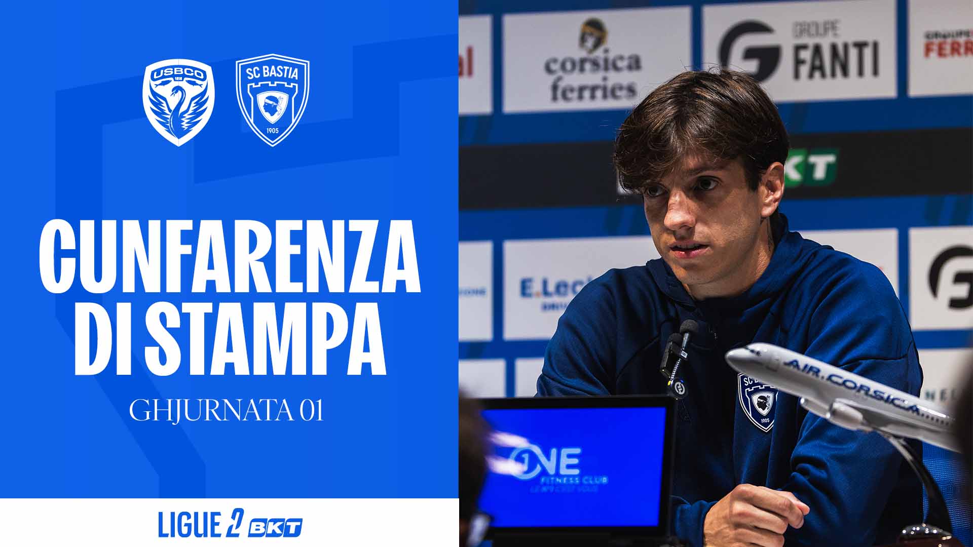 US Boulogne CO - SC Bastia : A Cunfarenza di stampa di Félix Tomi
