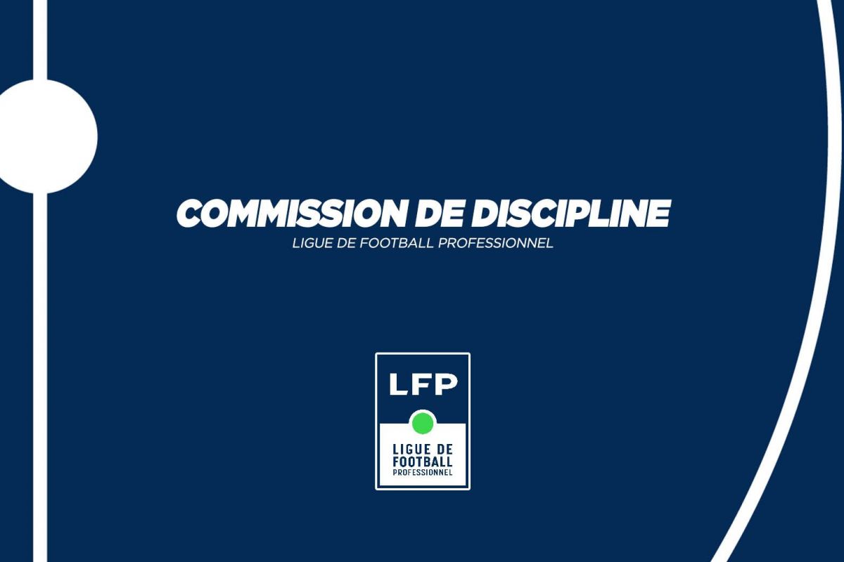 Commission de Discipline : Les sanctions