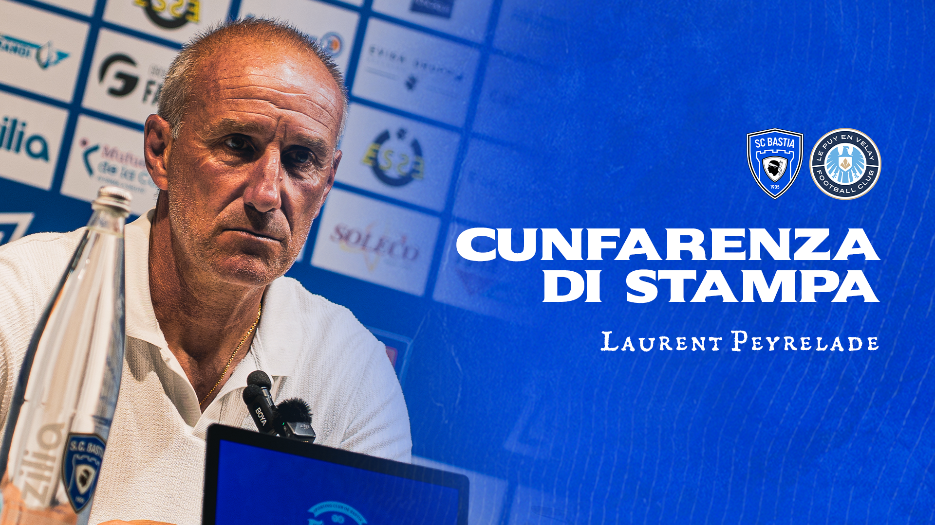 J1 : BASTIA-LE PUY | CUNFERANZA DI STAMPA : Laurent Peyrelade