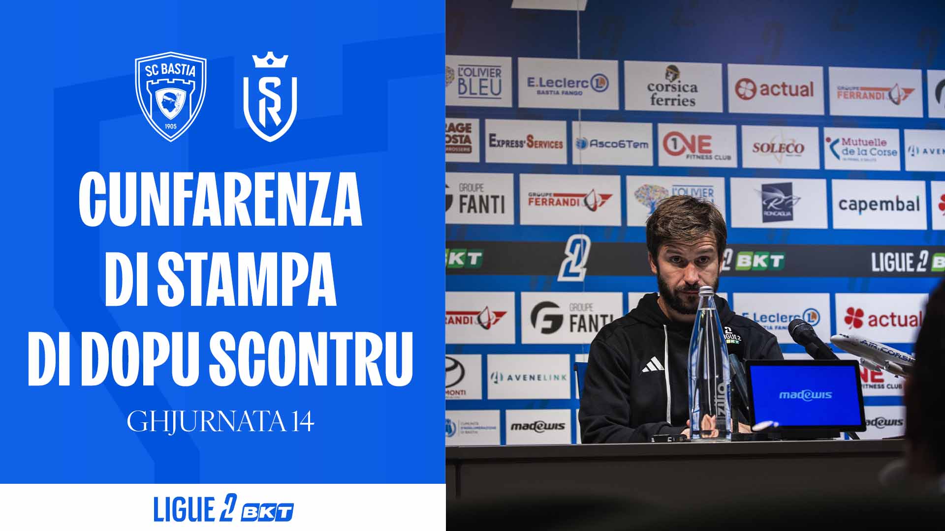 SC Bastia 1-3 Stade de Reims : Cunfarenza di stampa di dopu scontru di Michel Moretti