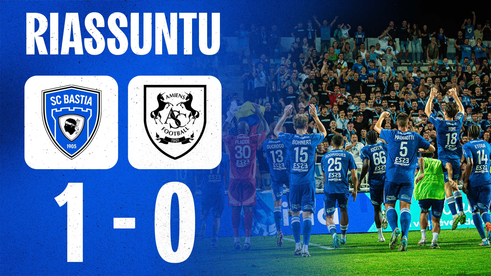 #SCBASC | 1-0 : U Riassuntu !