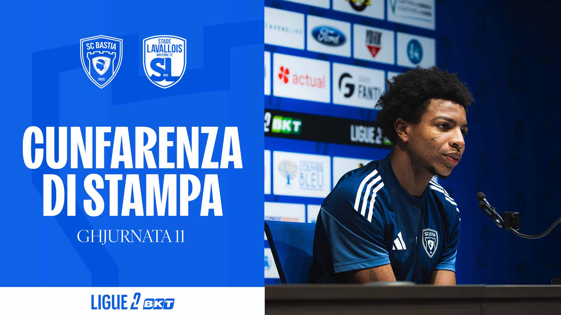 SC Bastia -Laval MFC : A cunfarenza di stampa di Jérémy Sebas