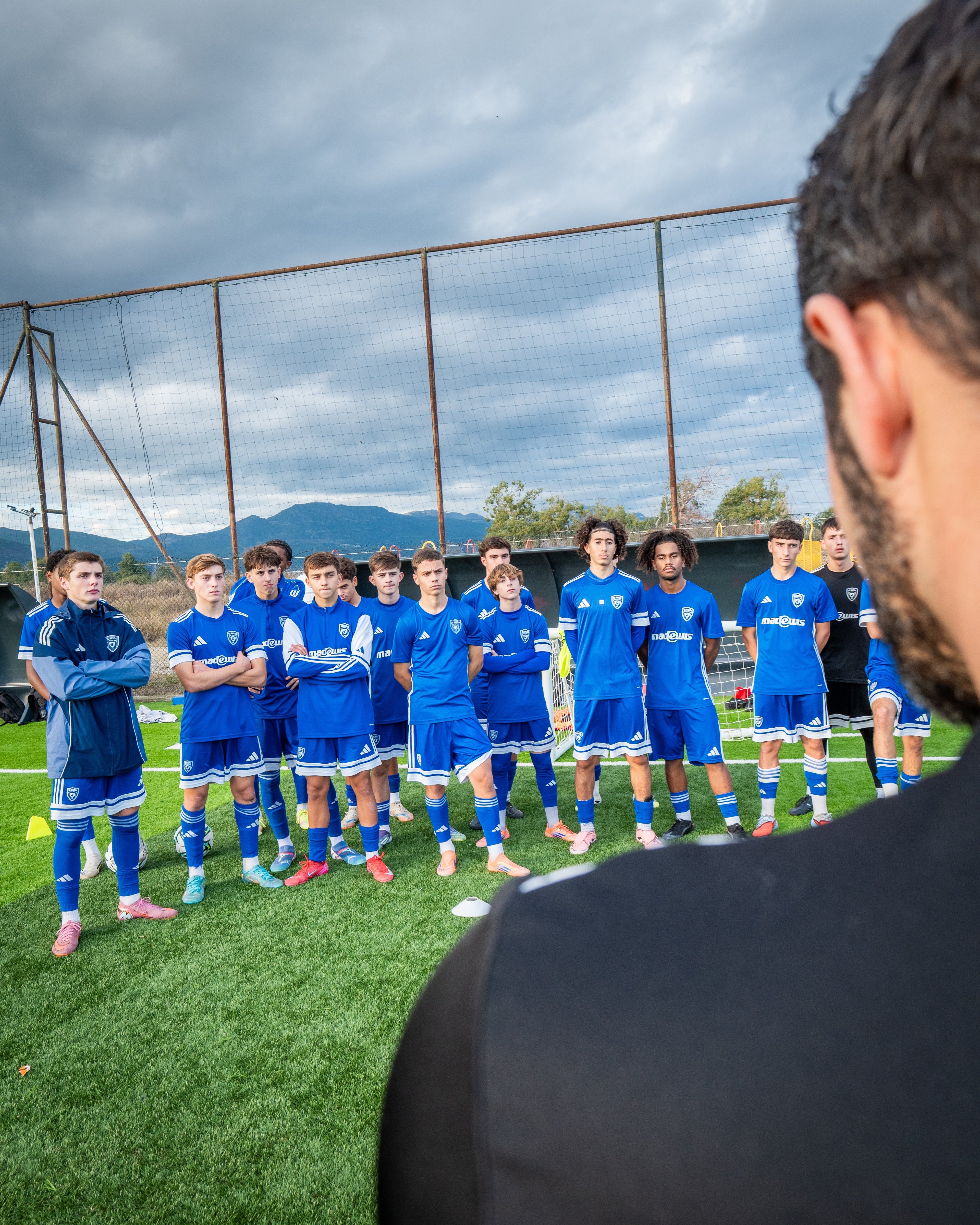 Intervenzione di l'associu STEF Cares incù i nostri U17 è U19