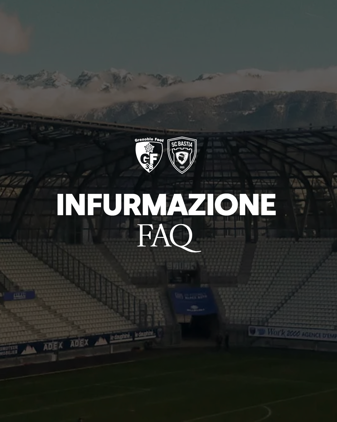 J8 - Grenoble F38 - SC Bastia : Tutte l'infurmazione !